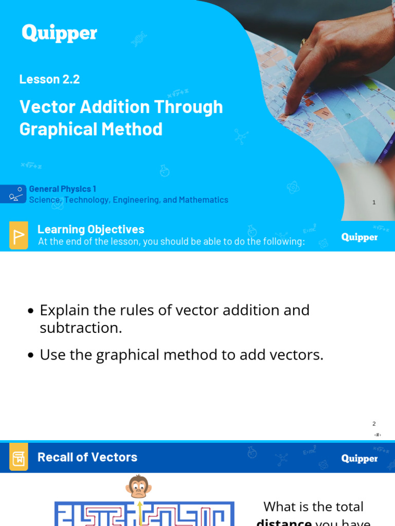 Vector Addition Through Graphical Method | PDF | Euclidean Vector ...