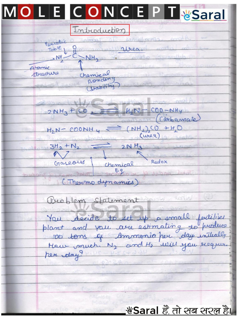 Mole Concept-Notes | PDF