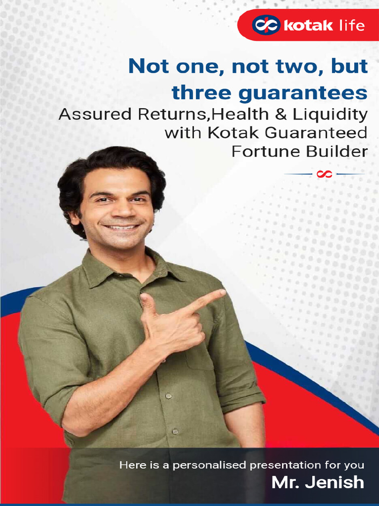 MR - Jenish KotakGuaranteedFortuneBuilder | PDF