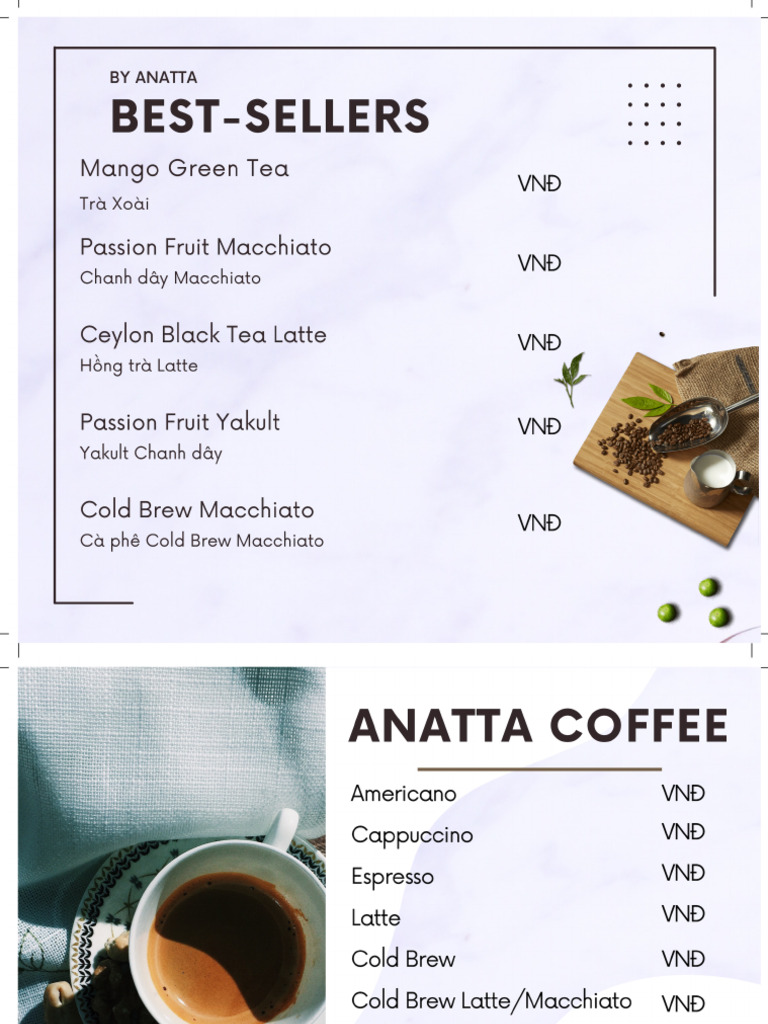 Menu Drink 1 | PDF