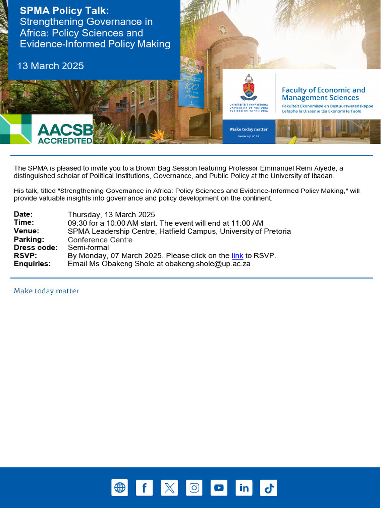 SPMA Policy Talk - 13 March Invitation | PDF