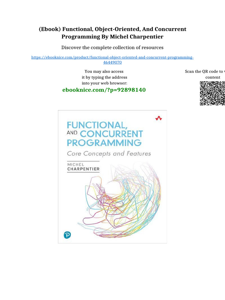 (Ebook) Functional, Object-Oriented, and Concurrent Programming by ...