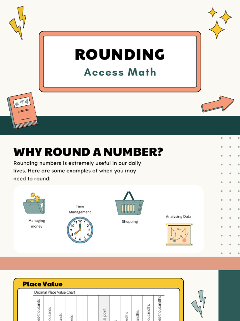 Rounding Numbers Slides | PDF