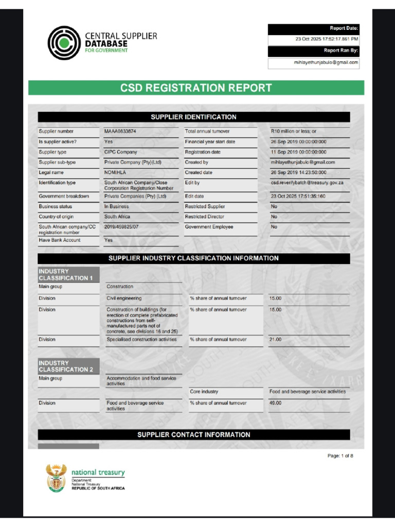 CSD Page 1 | PDF