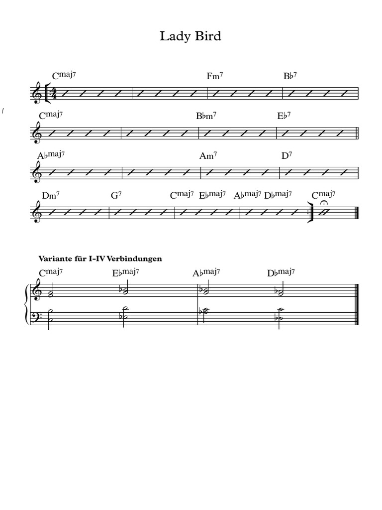 04 Lady Bird - Onlinelessons | PDF