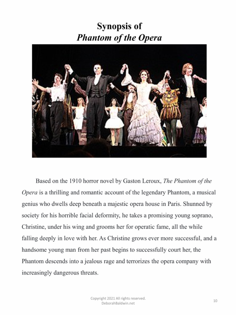 Phantom Synopsis and Summary Discussion Questions | PDF | The Phantom ...
