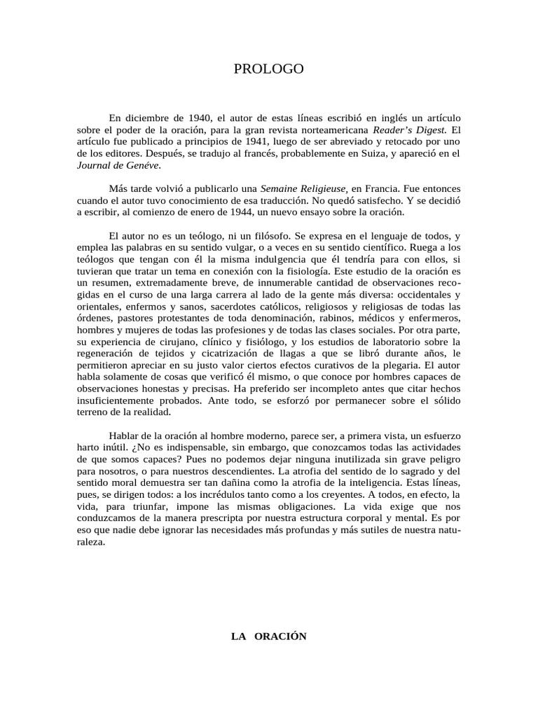 Método Sencillo para Orar | PDF | Oración | Amor