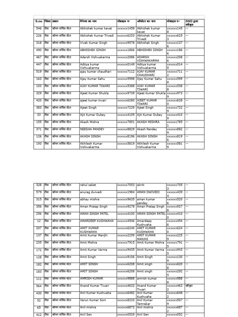 CSC Application Excel | PDF