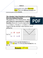 Summer 2012 Precalculus Section 2.3 Lecture Notes