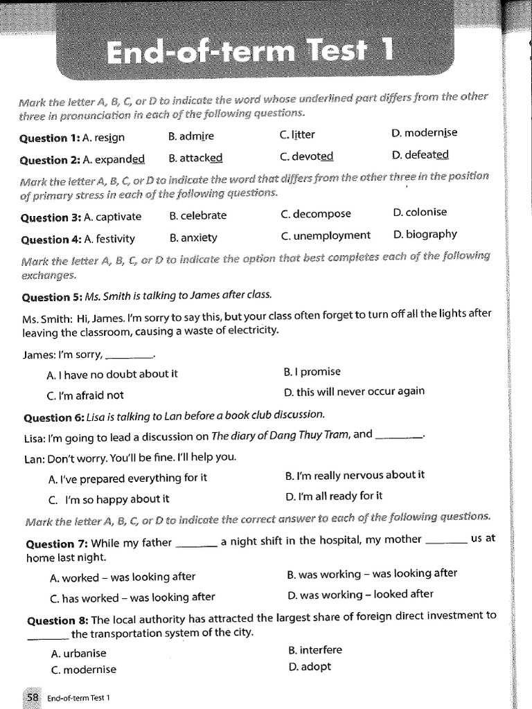 End Term Test 1 | PDF