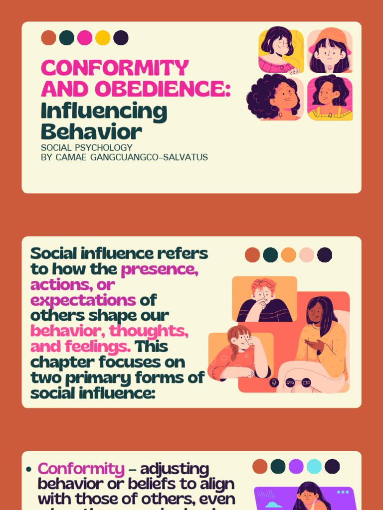Conformity and Obedience | PDF | Conformity | Social Psychology