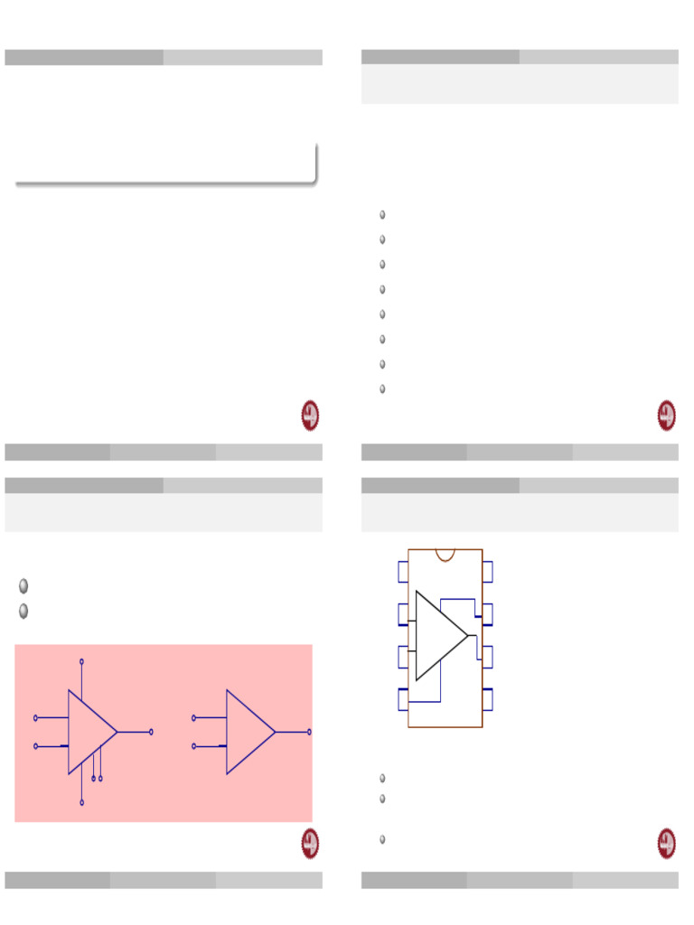 ME361 - Opamp | PDF