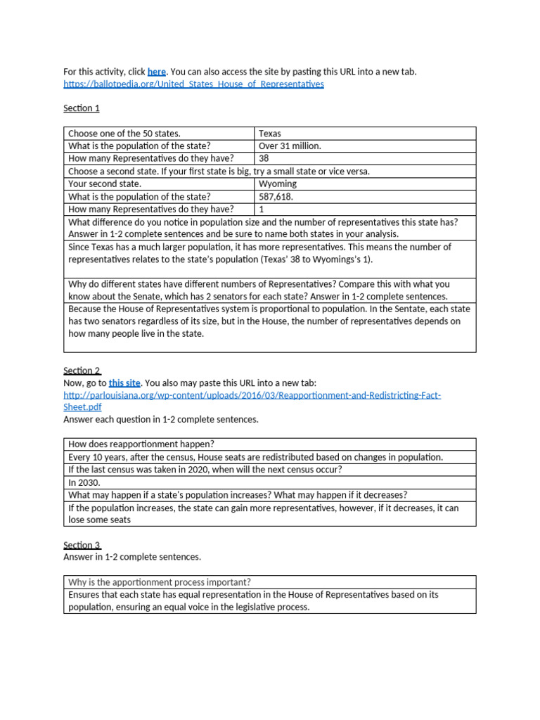 4 05A+Worksheet | PDF | Gerrymandering | Apportionment (Politics)