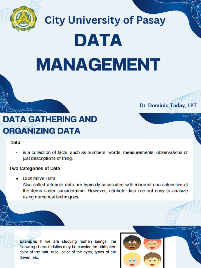 Data Management | PDF