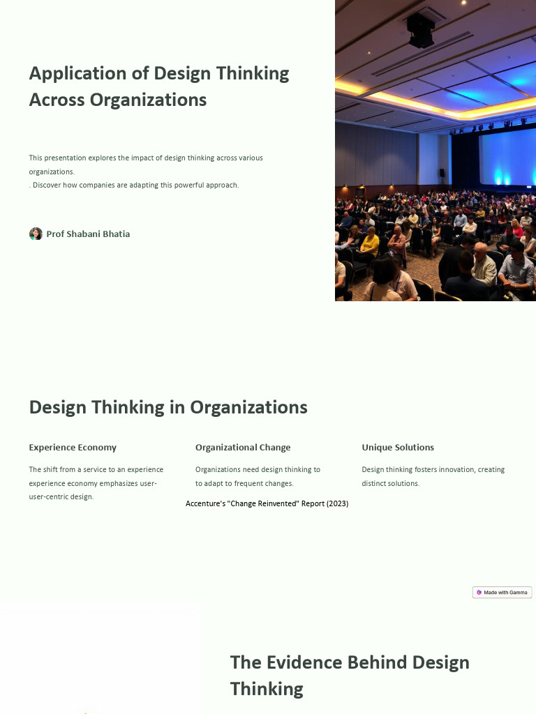 Application of Design Thinking Across Organizations | PDF | Nike ...