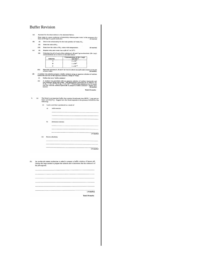 U6 Buffer Revision | PDF