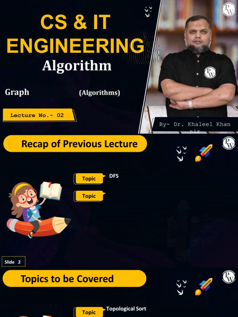 Graph Algorithms 02 - Class Notes | PDF