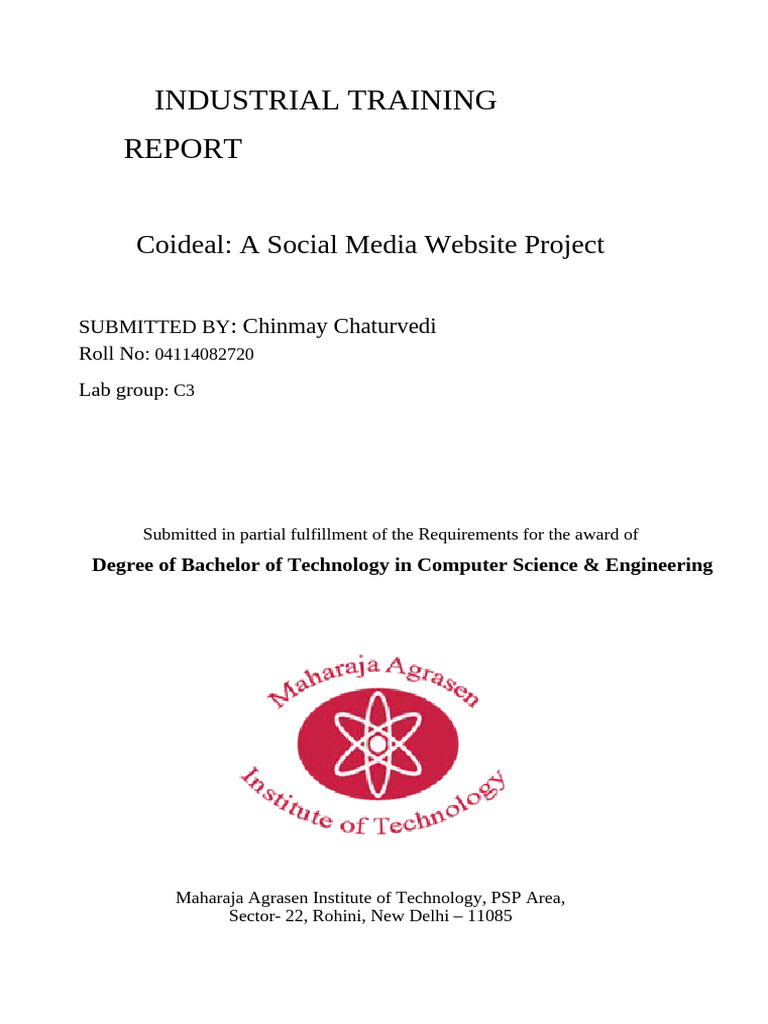 Industrial training | PDF | World Wide Web | Internet & Web