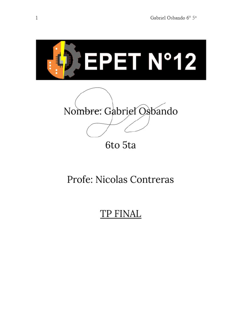 TP Final - Gabriel Osbando | PDF | Wifi | Dirección IP