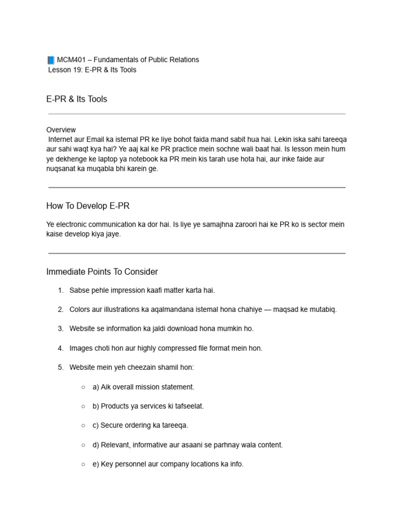 MCM 401 Final Roman English PDF | PDF | Business