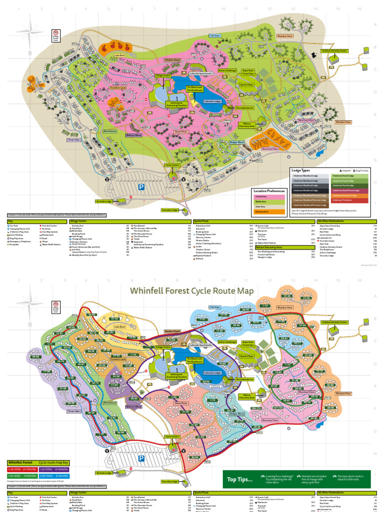 Whinfell Forest Village Map | PDF