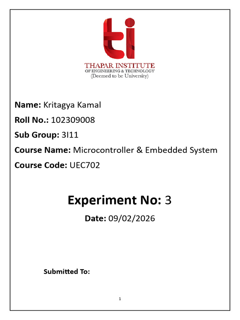 Exp3 102309008 | PDF