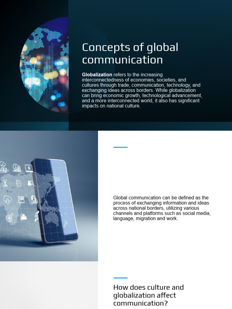 Concepts of Global Communication | PDF | Globalization | Multilingualism