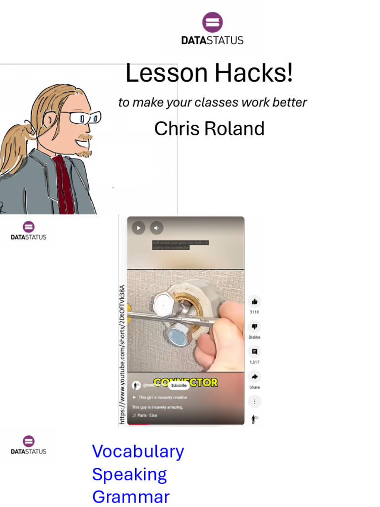 Lesson Hacks Data Status | PDF | Linguistics | Learning