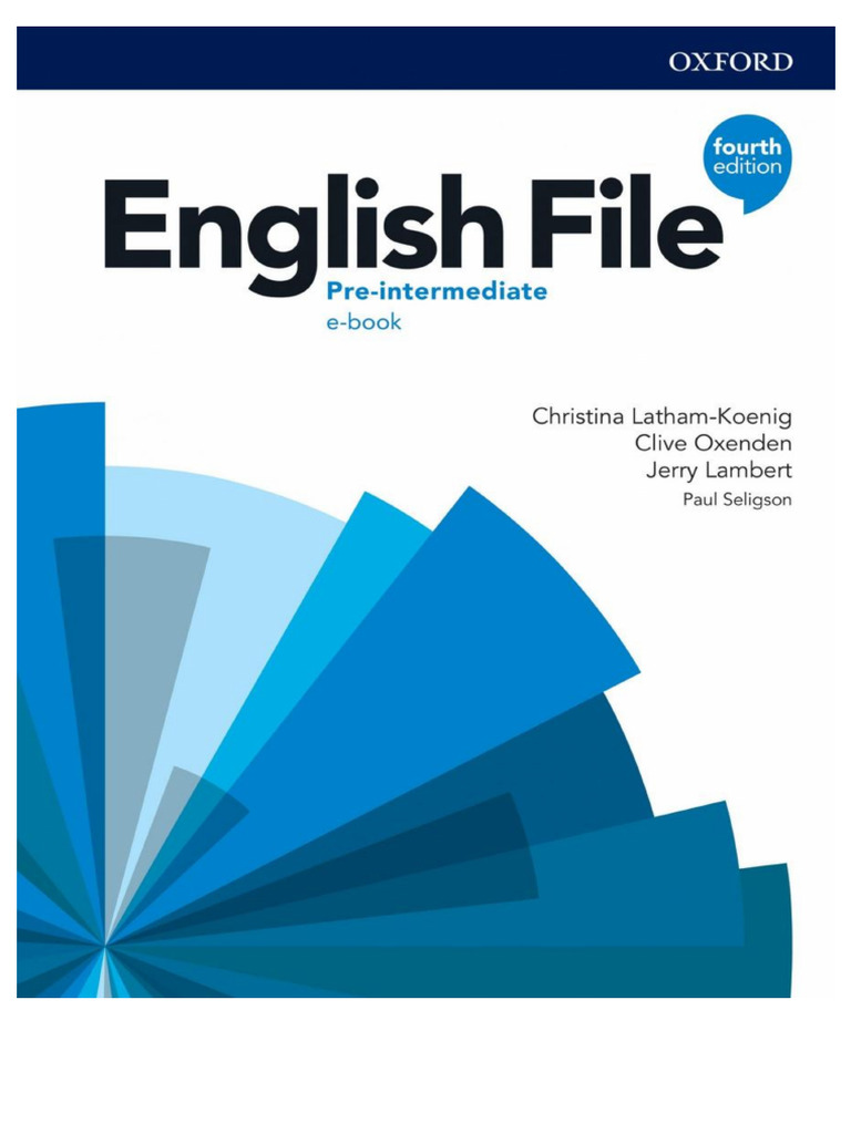 English File 4th Edition - Pre-intermediate SB | PDF