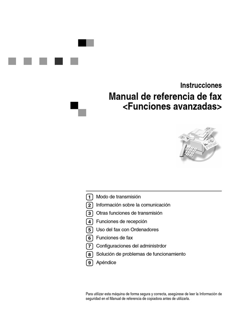 Spanish Advanced Fax | PDF | Microsoft Windows | Microsoft