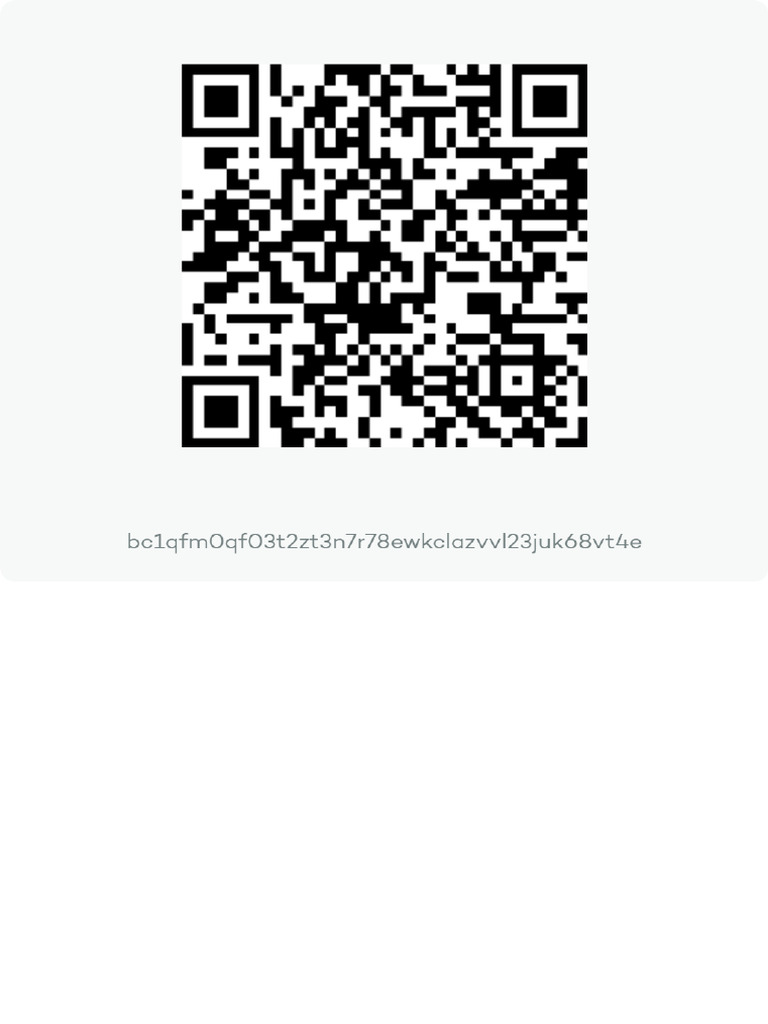 BTC Wallet Receipt | PDF