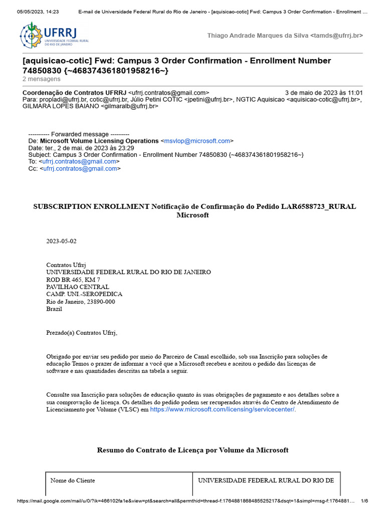 2 - Order Confirmation | PDF | Windows Vista | Microsoft Windows