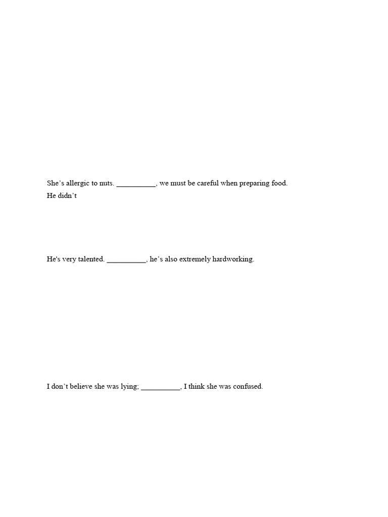 Discourse Markers Gap Fill Worksheet | PDF