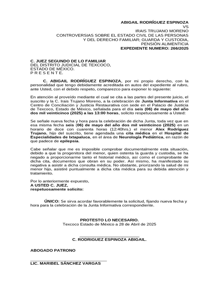 Diferir Junta Restaurativa | PDF