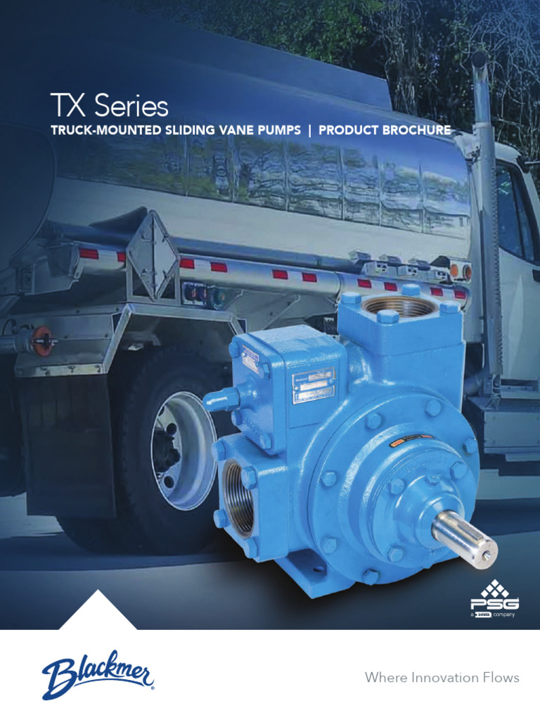 TX Series Brochure 02-2023 (201-001) | PDF | Pump | Valve