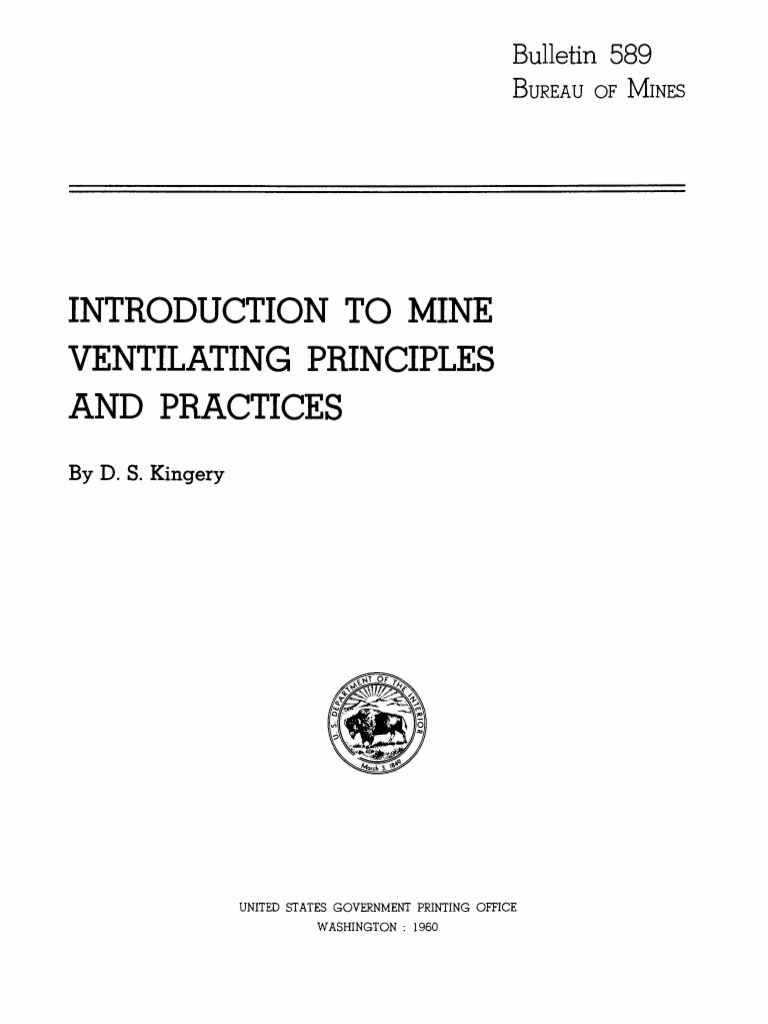 Intro To Mine Vent Principles & Practices | PDF