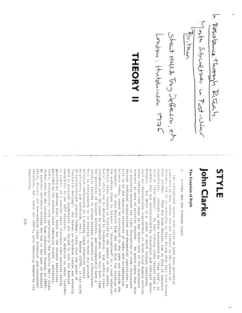 Resistance Through Ritual Part 1 Stuart Hall PDF