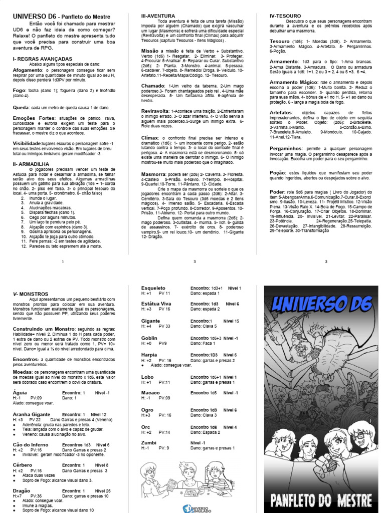 UD6 Panfleto Do Mestre | PDF