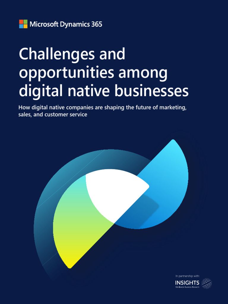 Challenges and Opportunities Among Digital Native Businesses | PDF ...