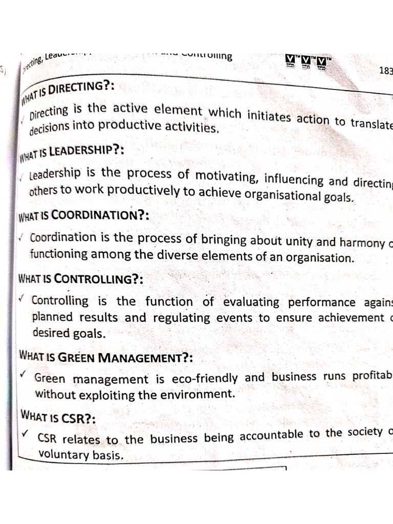 Unit 3 POM | PDF