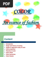 Color: An Essence of Fashion