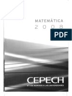Matemática CEPECH 2008 LIBRO