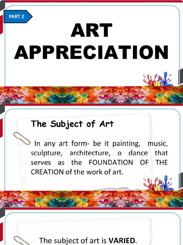 Art-Appreciation Part2 | PDF