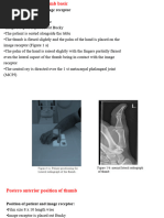 Ball Catcher's View X-Ray Technique | PDF