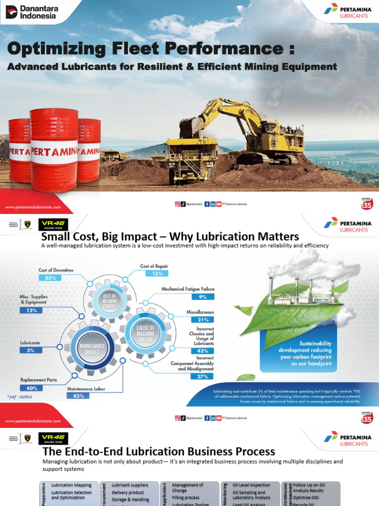 Pertamina Optimizing Fleet Performance-PTPL | PDF | Motor Oil ...