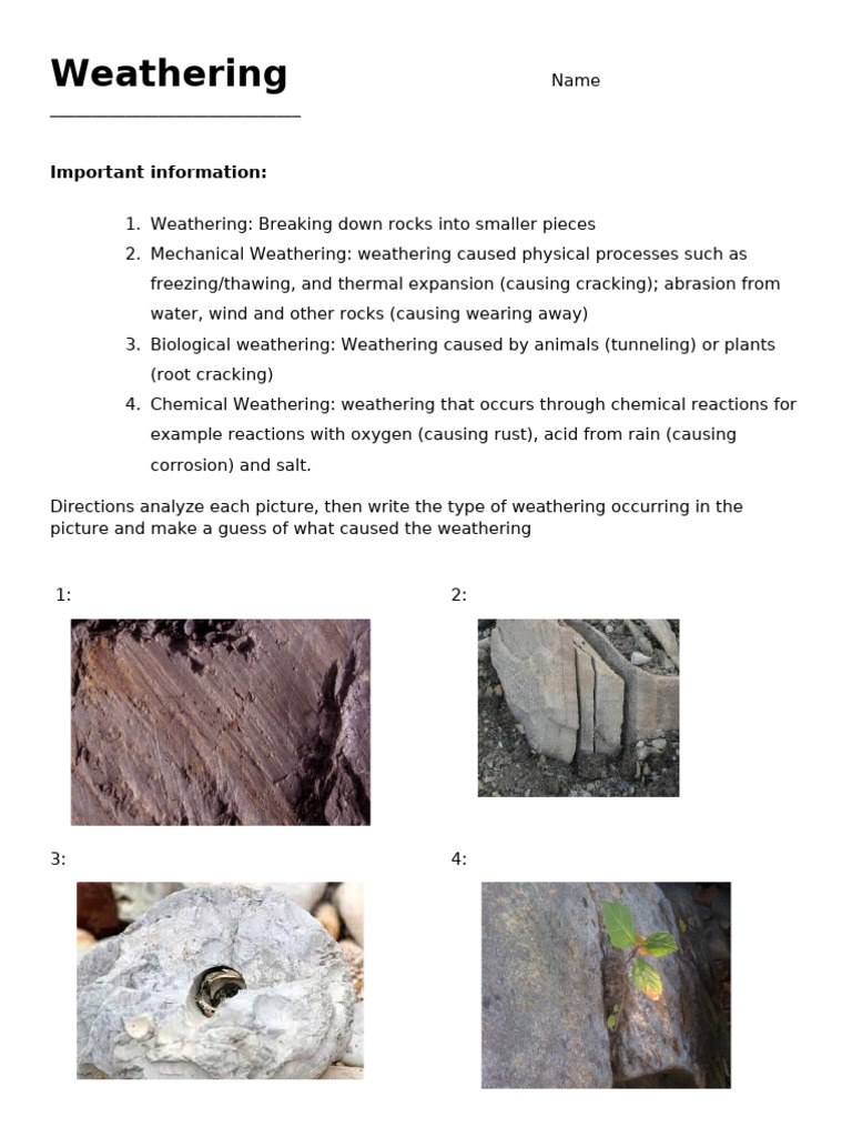 Weathering | PDF