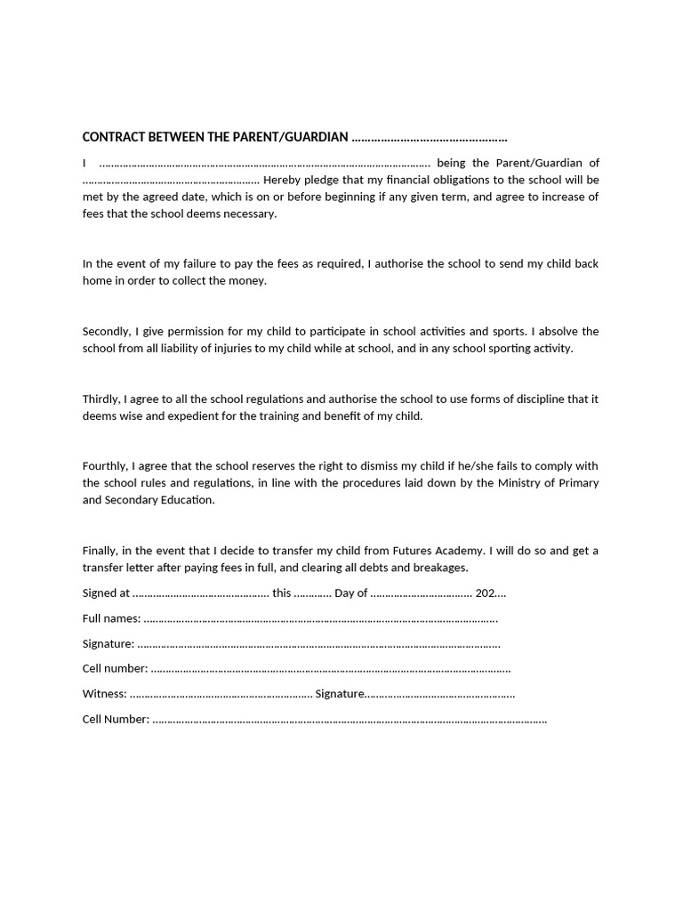 Indemnity Form | PDF
