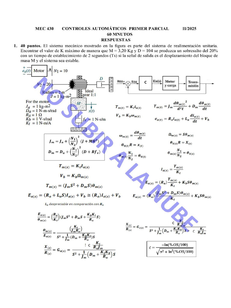 Ex2 Mec430 1p Ii-2025 | PDF