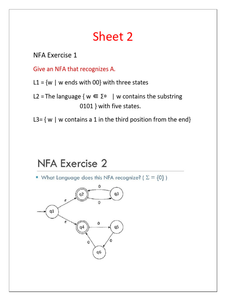 Sheet 2 | PDF