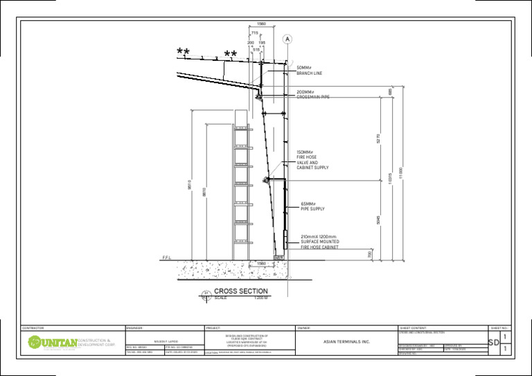 Fire Protection Section Detail 01302026 | PDF